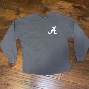 alabama crimson tide raglan long-sleeve shirt!!